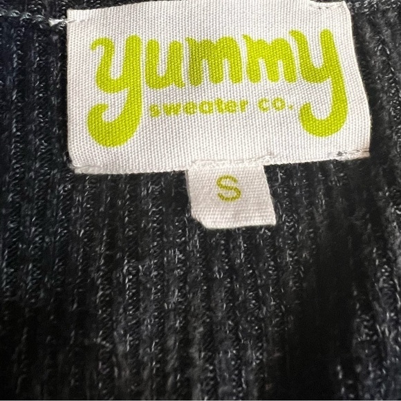 Yummy Sweater Co. Sleeveless Rib Knit Tie-Dye Print Dress Woman’s SZ Small - Picture 6 of 10